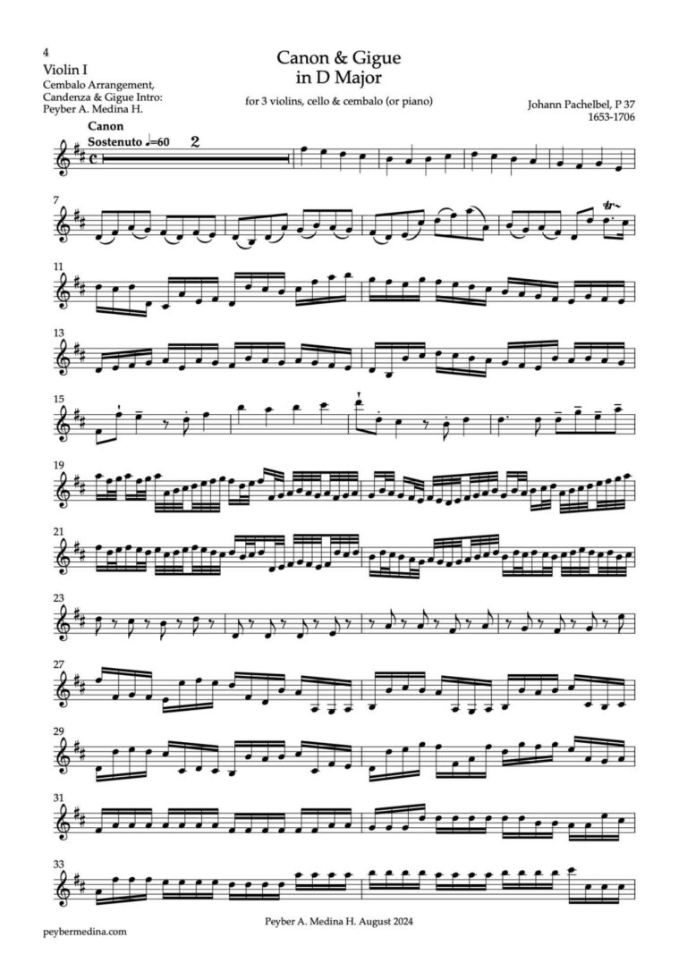 Digital Sheet Music