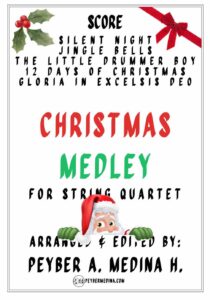 Christmas Medley 2004 for String Quartet