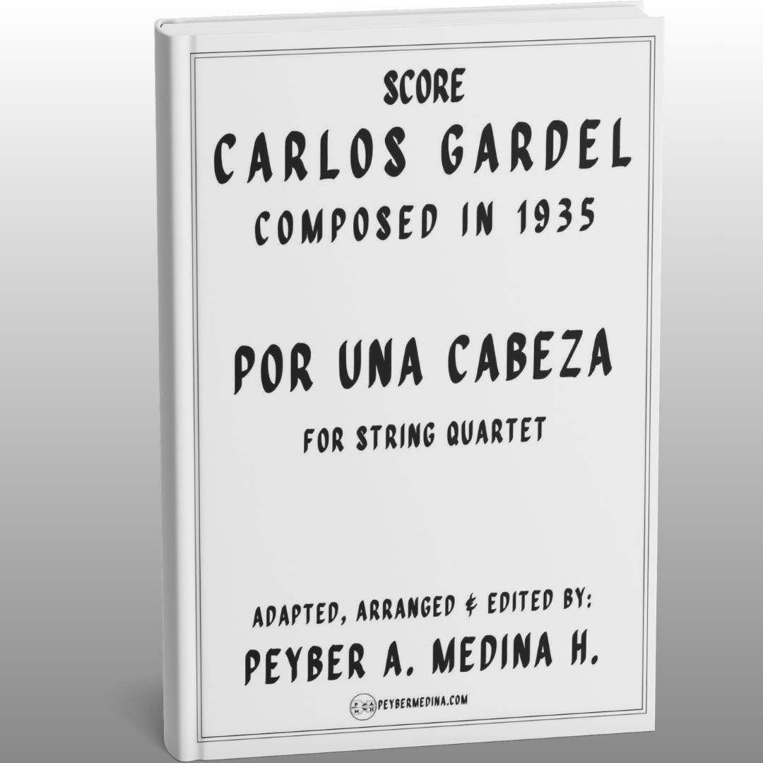 Por Una Cabeza - for String Quartet